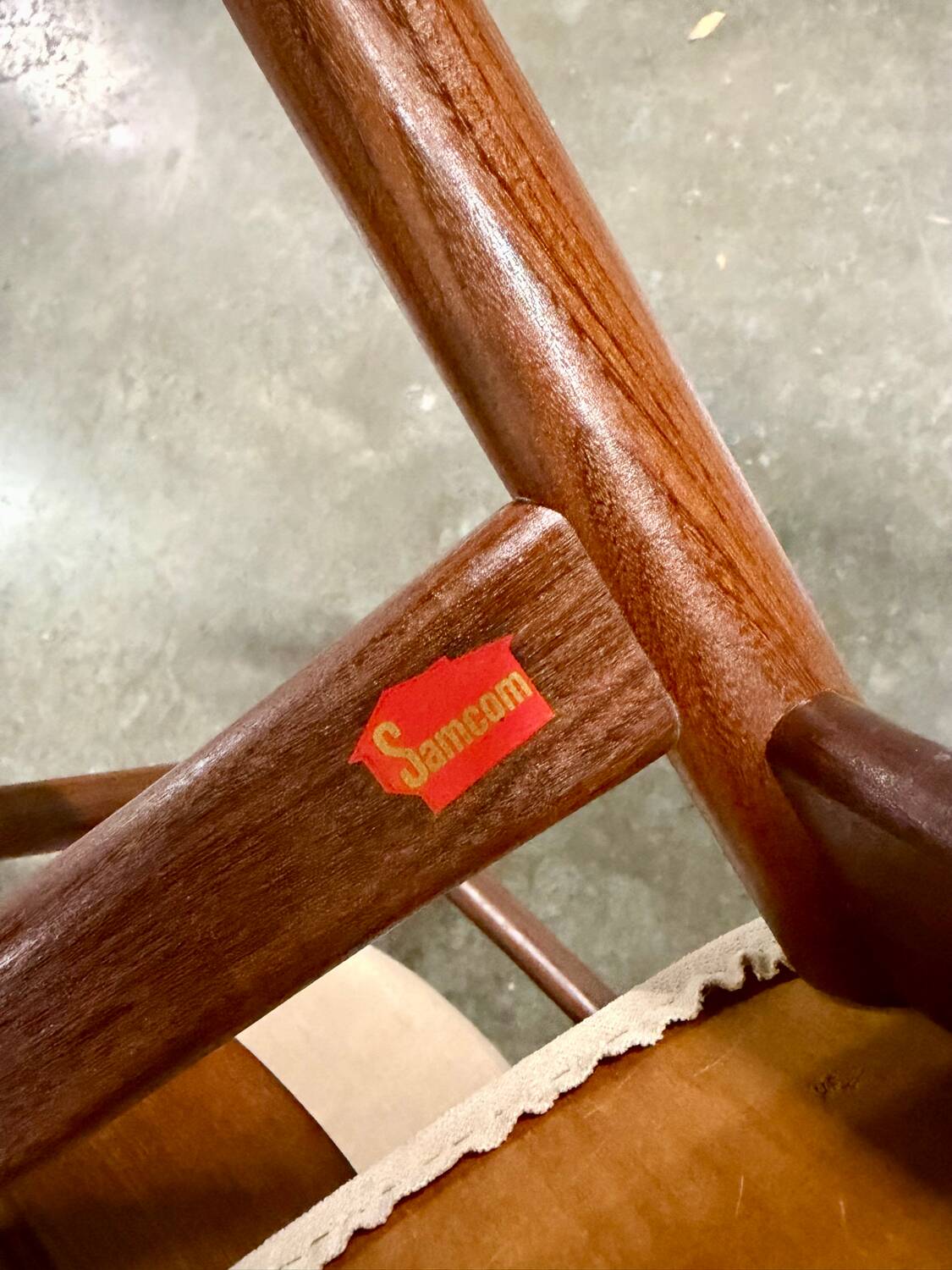 4 reupholstered Bramin chairs