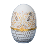 Jewelry box in the shape of a porcelain egg