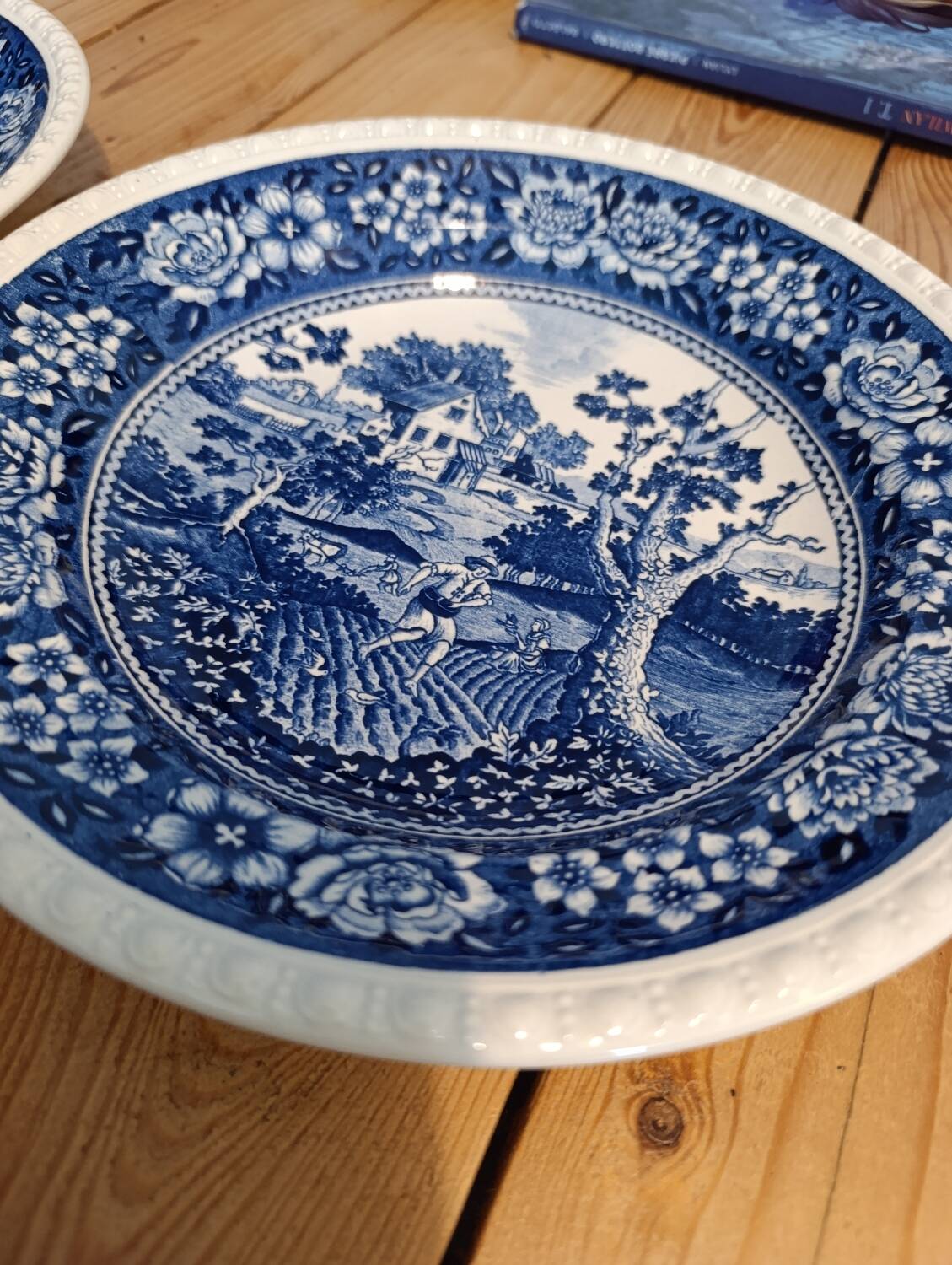 Set of 3 Villeroy & Boch Rusticana soup plates - With defects