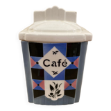 Covered earthenware coffee pot 1930 art deco Ditmar Urbach