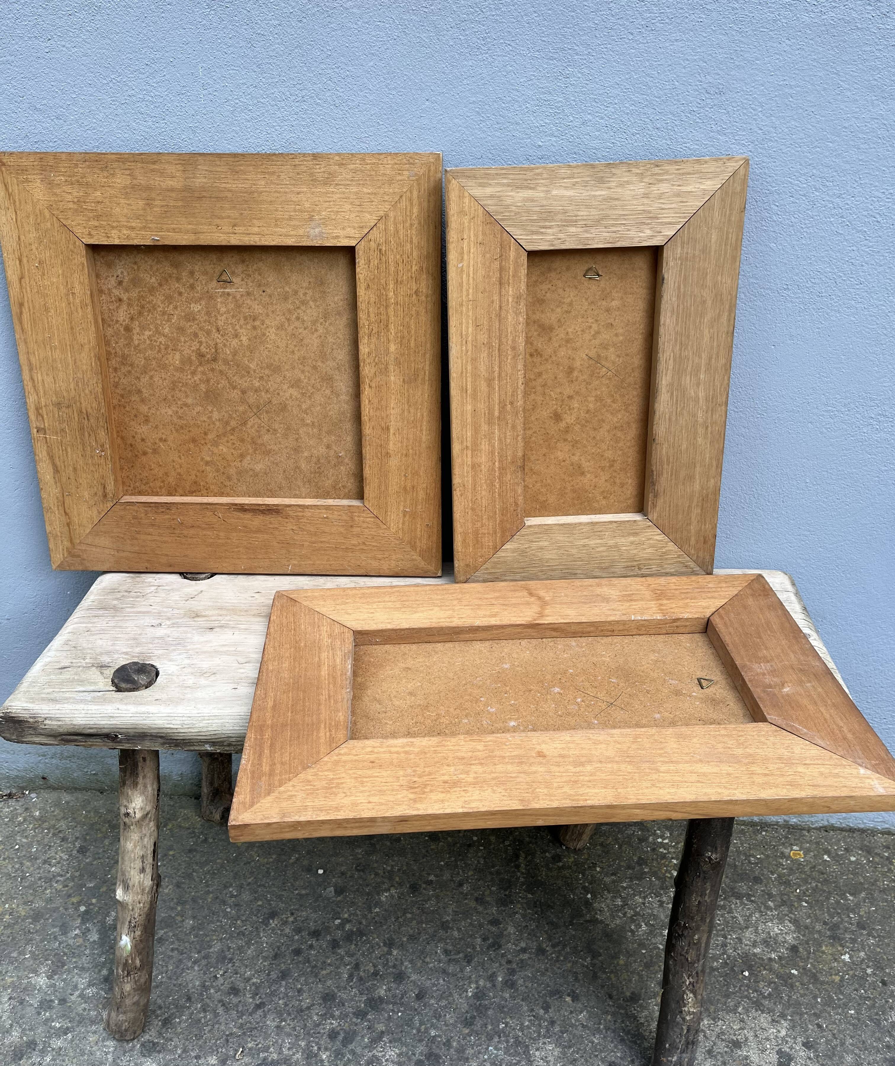 Vintage triptych in repoussé copper Judaïsa - signed