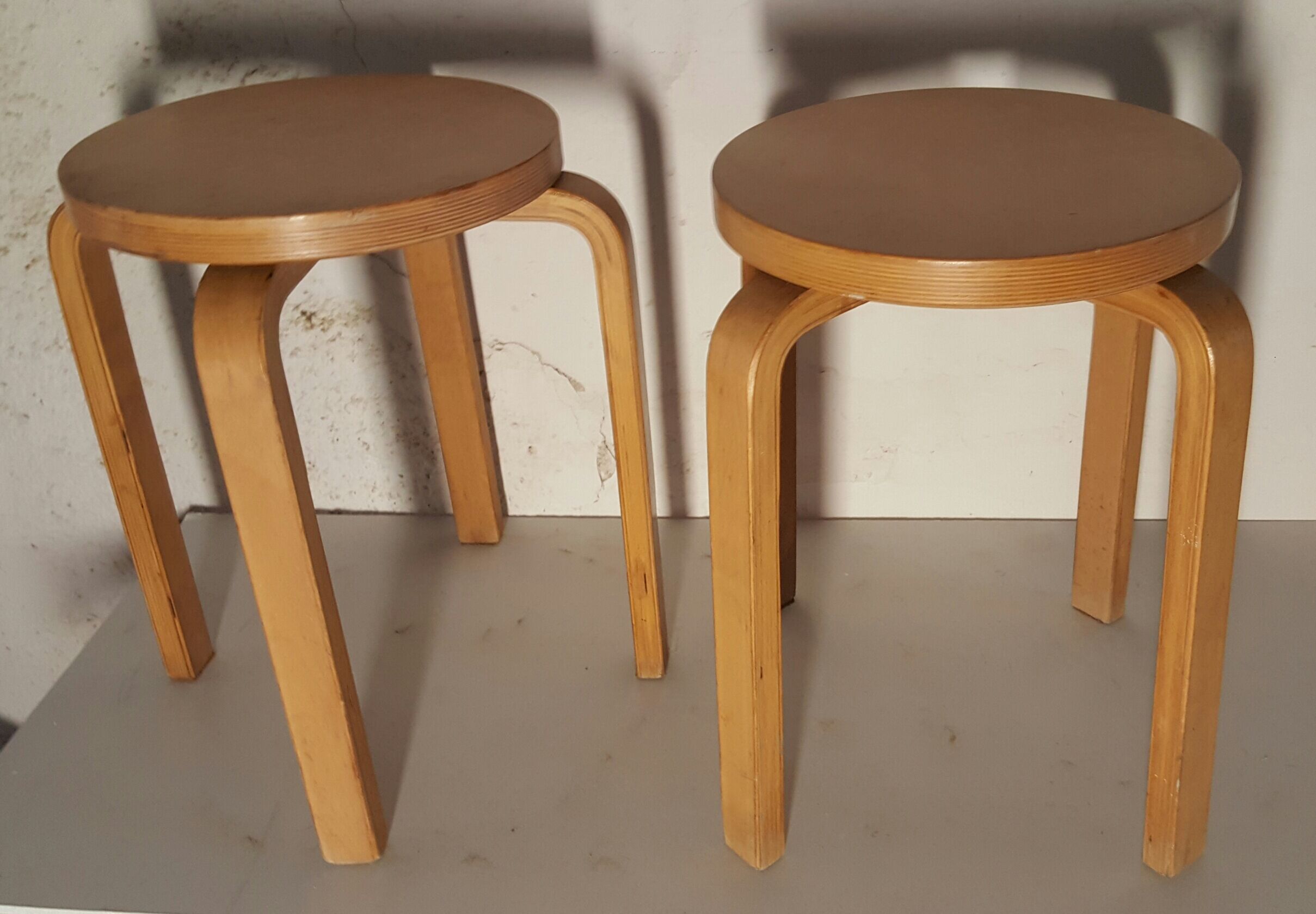 Stools by Aalto Alvar Tabourets