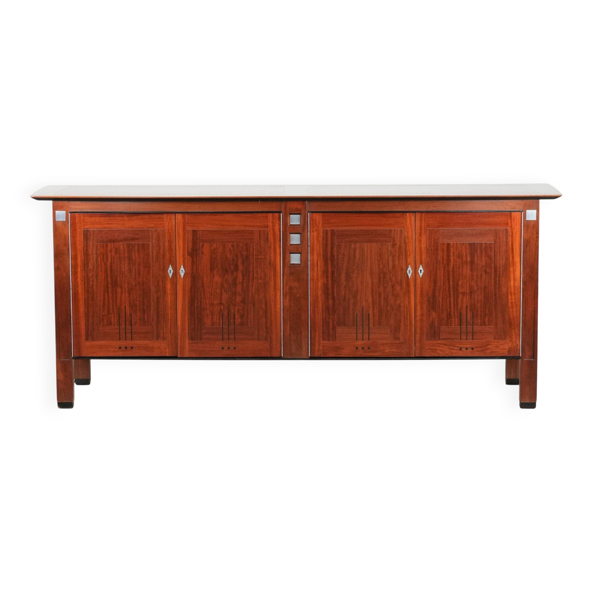 Amazing and well-preserved large Art Deco design sideboard