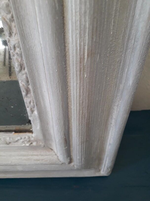 Mirror wood and stucco rechampie 87 x 68cm