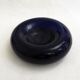 Cobalt blue "tyre" catchall in glass