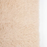 Nude flokati carpet 180 x 120cm