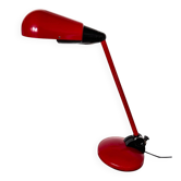 Lampe articulée vintage – Métal rouge – France 1970/80