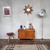 Vintage sideboard in light oak 1960