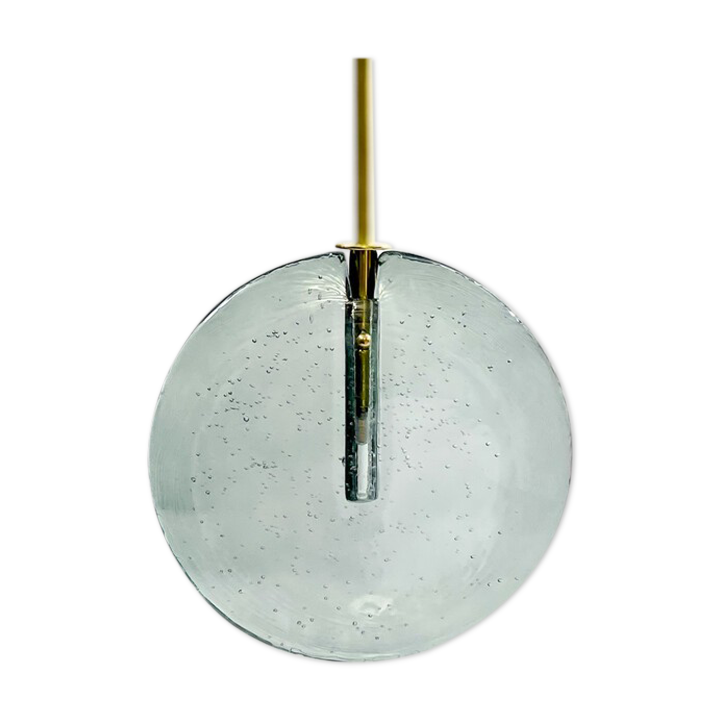 Mid-century modern Italian glass suspensions, 1960s - 2 available