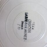 1 deep plate Digoin Sarreguemines 221288