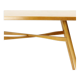 Table basse en chêne, Tchécoslovaquie Années 1960