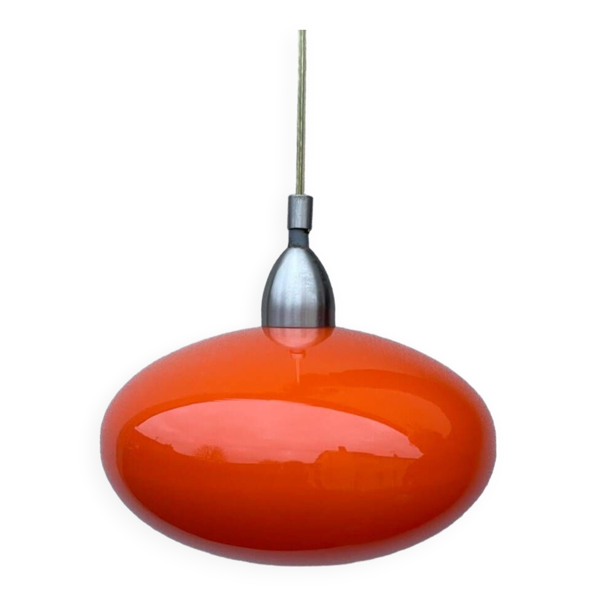 Suspension opaline vintage