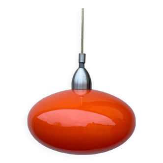 Vintage opaline pendant light