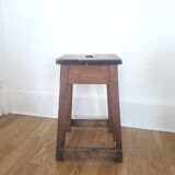 Old wooden workshop stool - 1940