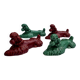 4 knife holders in the shape of poodles