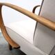 1930 Jindrich Halabala Bentwood Armchair in Beige