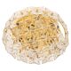 Faceted Crystal Ceiling Light by Kinkeldey, Germany, 1970s