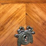 Transition chest of drawers 1900 inlaid with marquetry