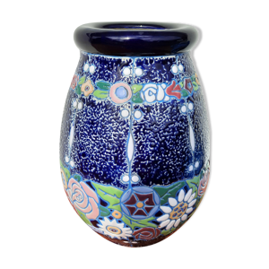 Vase en faïence Amphora