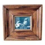 Painting still life solid wood frame