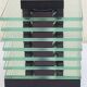 Demeter wood and glass lamp Maison Desny 1980
