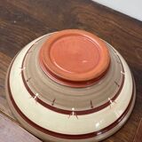 Glazed ceramic salad bowl