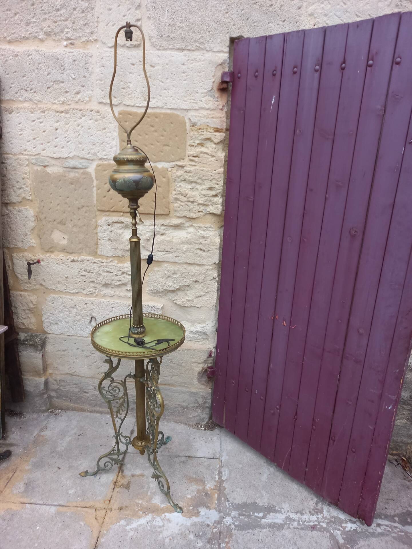 Gueridon de fumeur napoleon 3