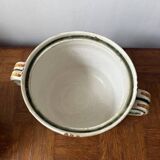 Keraluc Quimper plant pot and pitcher set