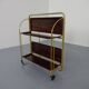 Vintage rosewood tea cart from Gerlinol, 1970s.