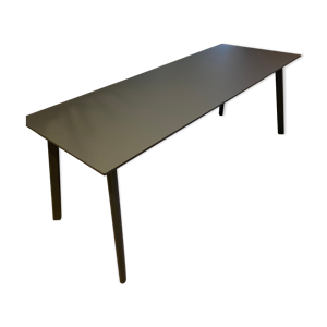 table Hay design 200x75cm - noir bois