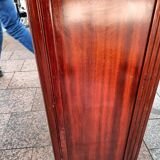 Bookcase forming showcase styleLouis XVI marble top