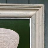 Abstract painting on panel
