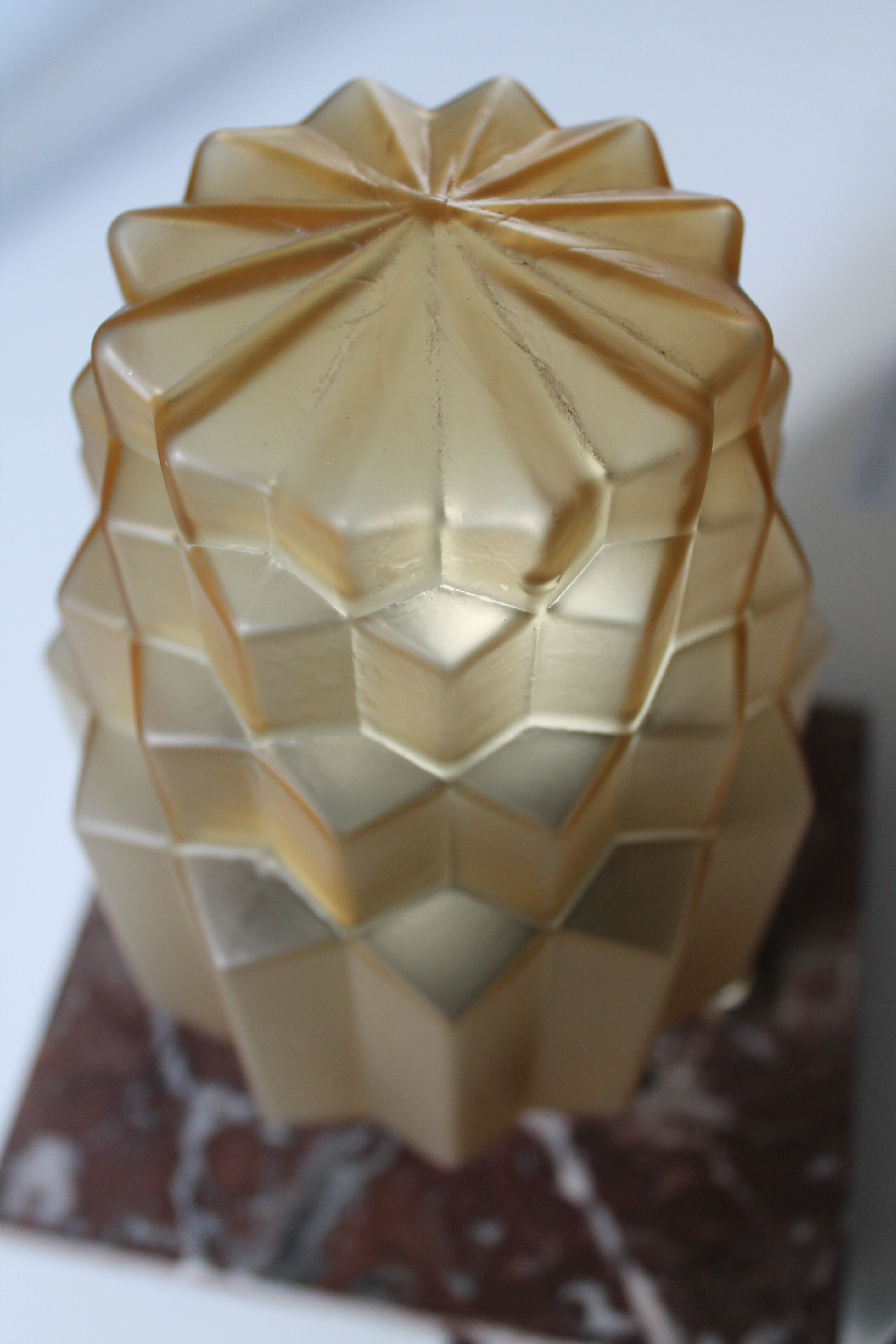 Skyscraper art deco lamp from the 1930s-1940s