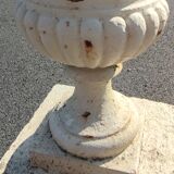 Paire de médicis anciens en fonte