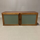 Scandinavian design rosewood hanging storage.