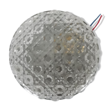 Glass ceiling lamp