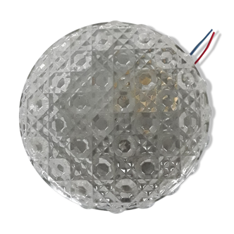 Glass ceiling lamp