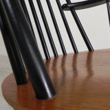 Spindle chair, rocking chair