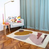 Clouds design carpet 140 x 210 cm