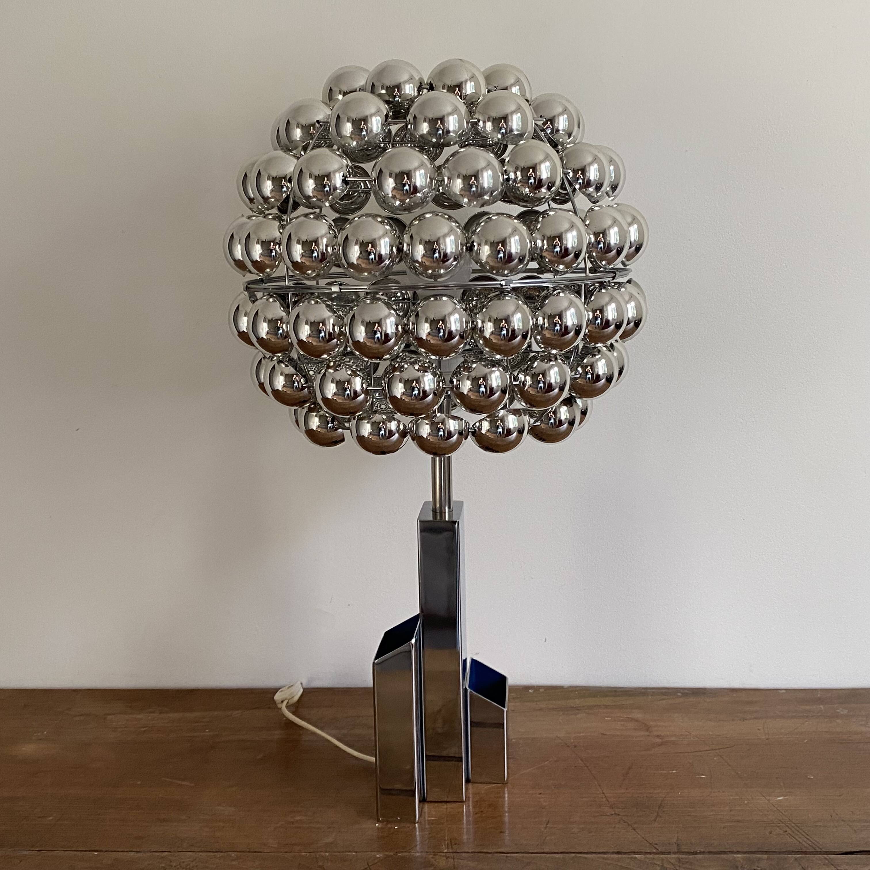 Grande lampe cinétique. 1970. Space age.