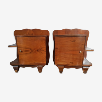 Pair of art deco bedside tables