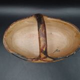 Berber pottery Kabyle basket early 20th century AlgeriaTerracotta Ideqqi Takduht