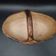 Berber pottery Kabyle basket early 20th century AlgeriaTerracotta Ideqqi Takduht