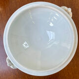Antique white earthenware soup tureen – Lunéville