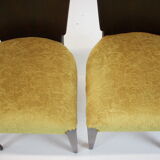 4 art deco dining chairs h-214 by Jindrich Halabala for Up Závody, set of 4