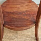 Mahogany side table with two trays, mid-20th century