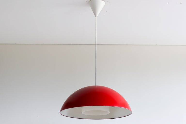 Vintage IKEA Red Brasa modern pendant, Sweden, 1990s