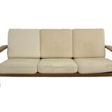 Canapé scandinave "GE-290", Hans J. Wegner, Getama, Danemark, 1960