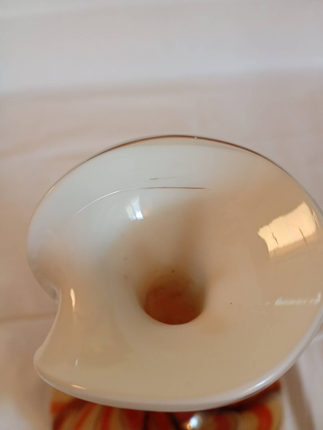 Vintage opaline vase