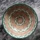 large salad bowl or empty pocket in enameled ceramic and signed Robert Picault, Vallauris 1950